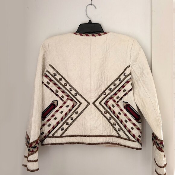 Isabel Marant Hippo Embellished Quilted Jacket._42 - Picture 2 of 13